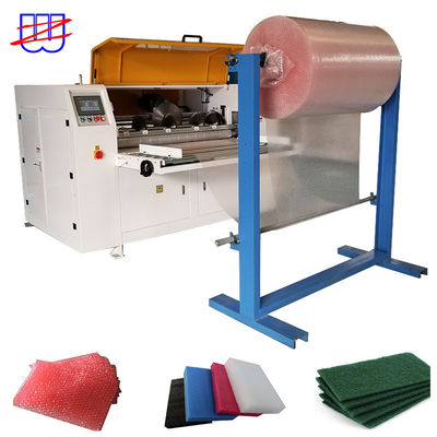 CNC 완전 자동 PLC 제어 공기 거품 필름 절단 및 절단 기계 100mm 롤