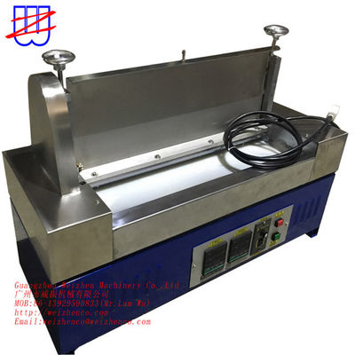 PVC EPE EVA 순수 스폰지 듀얼 롤러 라미네이트 600mm를 위한 뜨거운 녹음 접착제 코팅 기계